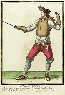 Fencing Prints: Recueil des modes de la cour de France