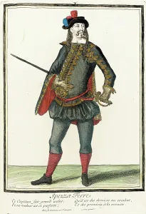 Recueil des modes de la cour de France, Spezza Ferre, between 1678 and 1693. Creator: Nicolas Bonnart