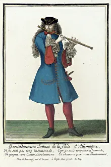 Flute Player Prints: Recueil des modes de la cour de France