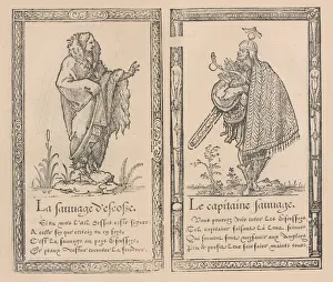 Woodcuts Prints: Recueil de la diversitedes habits, 1562. Creator: Francois Desprez