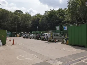 2014 Prints: Recycling centre in Norfolk 2014. Creator: Unknown