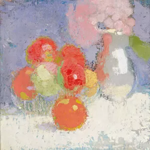 Schjerfbeck Collection: Red Apples, 1915. Creator: Schjerfbeck, Helene (1862-1946)