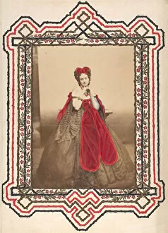 Countess De Castiglione Collection: The Red Bow, 1861-67. 1861-67. Creator: Pierre-Louis Pierson