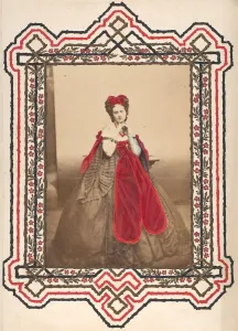 Oldo And Xef Prints: The Red Bow, 1861-67. 1861-67. Creator: Pierre-Louis Pierson