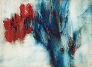 Rohlfs Prints: Red Cannas, 1935