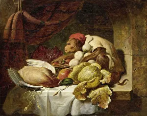 Red cap, 1857. Creator: George Lance