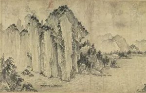 Jin Dynasty Prints: The Red Cliff, ca 1190-1195. Creator: Wu Yüan-chih (active 1190-1195)