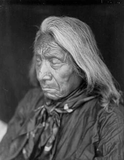 Neckerchief Collection: Red Cloud, c1905. Creator: Edward Sheriff Curtis