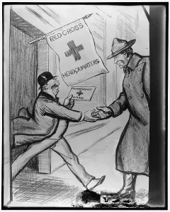 Red Cross, between 1910 and 1920. Creator: Harris & Ewing. Red Cross, between 1910 and 1920. Creator: Harris & Ewing
