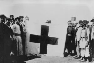 Humanitarian Aid Prints: Red Cross, 1915. Creator: Bain News Service