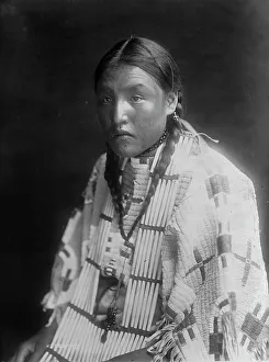First Nations Prints: Red Elk Woman, c1907. Creator: Edward Sheriff Curtis