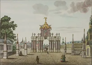 Friedrich 1765 1827 Prints: The Red Gates in Moscow, Between 1792 and 1820