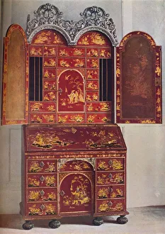 Fell Prints: A Red Lacquer Cabinet, c1685, (1936)