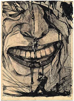 1931 Prints: Red Laughter, 1931. Creator: Padegs; Karlis (1911-1940)