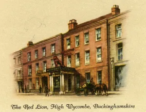 Buckinghamshire Prints: The Red Lion, High Wycombe, Buckinghamshire, 1936. Creator: Unknown
