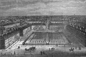 Edward Walford Collection: Red Lion Square, London, in 1800, 1878