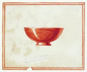 Red Marble Bowl, n.d. Creator: Giuseppe Grisoni