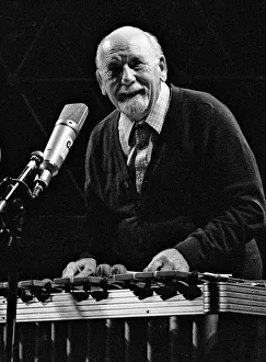 Hertfordshire Gallery: Red Norvo, Capital Jazz, Knebworth, 1982. Artist: Brian O Connor