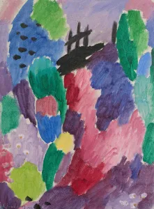 Red Path, St. Prex, 1915. Creator: Alexei Jawlensky
