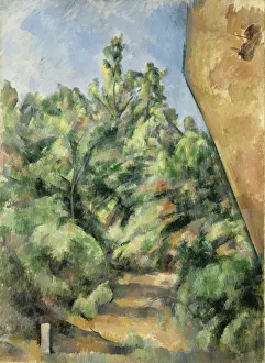 Paul 1839 1906 Collection: The Red Rock. Artist: Cezanne, Paul (1839-1906)