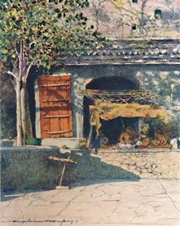 Shaded Prints: The Red Shutter, 1905. Artist: Mortimer Luddington Menpes
