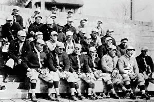 Red Sox at spring training, Hot Springs, AR, Boston, AL (baseball), 1912. Creator: Bain News Service