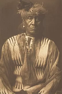 Ethnography Collection: Red Whip - Atsina, 1908. Creator: Edward Sheriff Curtis