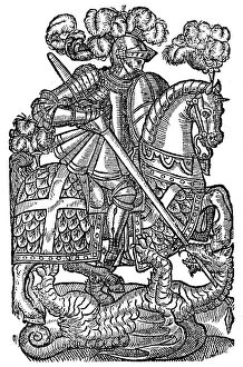 Images Dated 25th June 2007: The Redcrosse Knight, 1598, (1893)