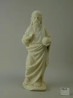 Statuette Prints: The Redeemer, late 14th or early 15th century. Creator: Unknown