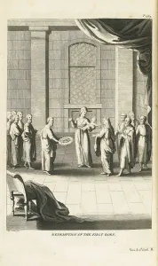 Picart Collection: Redemption of the Firstborn Son, 1735-1739. Artist: Picart, Bernard (1673?1733)