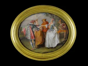 Reel Prints: The Reel after Nicolas Lancret. Creator: Unknown
