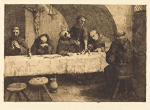 The Refectory (Le refectoire). Creator: Alphonse Legros