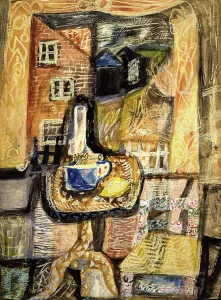 Hodgkins Frances Prints: Reflections of home, (1940?). Creator: Frances Hodgkins