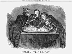 Edward Henry Stanley Gallery: Reform Snap-Dragon, 1859
