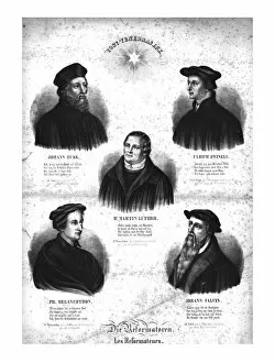 Calvin Gallery: The Reformers. Creator: Unknown