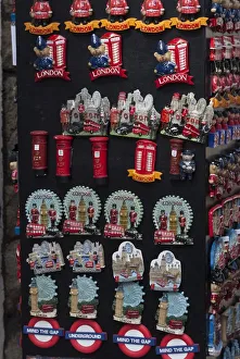 Refrigerator magnets as souvenirs depicting the various speciailties of London, Creator Refrigerator magnets as souvenirs depicting the various speciailties of London, Creator