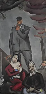 Refugee Prints: Refugees, 1917. Creator: Kazaks, Jekabs (1895-1920)
