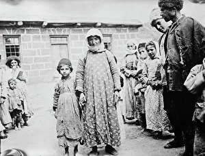 Refuge Prints: Refugees leaving hospital, between c1915 and c1920. Creator: Bain News Service