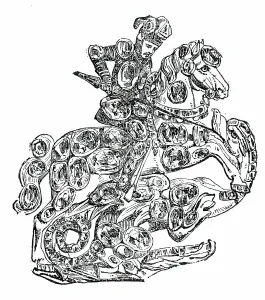 Diamonds Prints: Regalia of Scotland: The George, 1850. Creator: Unknown
