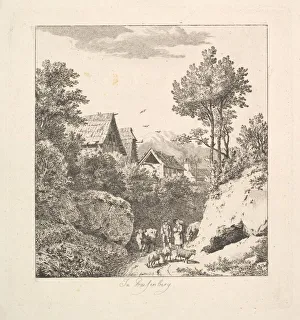 Johann Christoph Erhard Collection: In Regenberg, 1815. Creator: Johann Christian Erhard