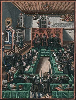 Counter Reformation Prints: The Regensburg Religious Colloquy of 1601, c. 1605