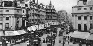 Regent Street Prints: Regent Circus (Oxford Circus), London, 1880s, (1926-1927)