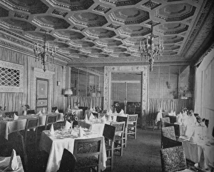 Regent Restaurant on balcony promenade level, Regent Theatre, Brighton, Sussex, 1922 Regent Restaurant on balcony promenade level, Regent Theatre, Brighton, Sussex, 1922