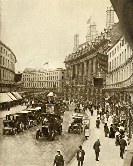 Regent Street, London, 1912, (1935). Creator: Unknown Regent Street, London, 1912, (1935). Creator: Unknown