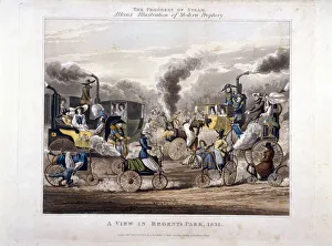 Regents Park Prints: Regents Park, Marylebone, London, 1828