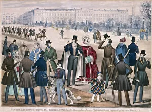 Troop Gallery: Regents Park, Marylebone, London, 1840