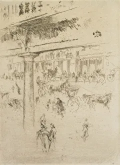 Regents Quadrant, 1880-1881. Creator: James Abbott McNeill Whistler