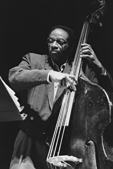 Concert Hall Prints: Reggie Workman, Queen Elizabeth Hall, London, 1997. Creator: Brian Foskett