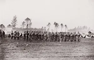 [Regiments - unidentified]. Brady album, p. 156, 1861-65. Creator: Unknown