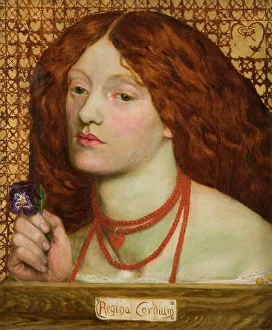 Johannesburg Art Gallery Prints: Regina Cordium (Queen of Hearts), 1860